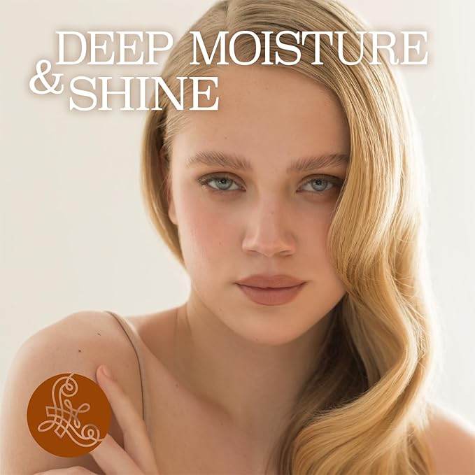 Luseta Manuka Honey Shampoo & Conditioner Set Hydrate & Repair for Dry and Dull Hair Adds Shine & Restore Softness Moisturizing for Damaged Hair 1.01oz*2