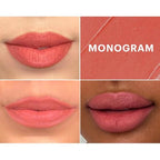 Glo Skin Beauty Suede Matte Lip Crayon (Monogram) - Longwearing Formula Stays On All Day, With Conditioning Shea Butter + Mango Seed Oil for a Velvety Smooth Finish