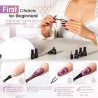 ROSALIND 8PCS Cateye Gel Polish with Magnet Stick - Magnetic Cat Eye Gel Nail Polish Sparkle Diamond Effect Magic Magnetic Glitter Soak Off Led Nail Art DIY Salon Gifts For Women