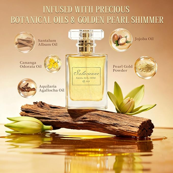 NP NATURES PHILOSOPHY Hair Perfume, Leave-in Hair Serum & Shine Hair Spray for Women, Anti-Frizz, Long Lasting Fragrance, Lightweight Conditioner & Glossier Hair Perfume oils - 50ml