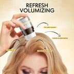 JVR Dry Shampoo Powder Absorbs Oil in Hair, Volumizing, Dry Shampoo for Women & Men, Freshens Hair, Mattifying Root Boost with Tea Extract, Non-Aerosol for Oily Hair Travel Size 0.35 oz (Original)