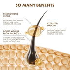 ALFHEIM Coffee+ Thickening Shampoo for Fine, Weak & Thinning Hair with Caffeine, Biotin & Arabica Coffee Oil – Energizing, Strengthening & Volumizing Cleanser – Sulfate-Free, Cruelty-Free – 10.7 oz