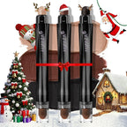 Brown Eyeshadow Stick Makeup Set 3PCS, Neutral Shimmer And Matte Cream Eye Shadow Palette, Metallic Bronze Smoky Eyeliner Brightener Crayon Kit, Ideal Gift for Women -Cocoa Island Matte