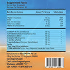 REGENSIFY Redensifying Hair Nutrition - Hair Regrowth Supplement with AnaGain Nu, Saw Palmetto, Ecklonia Cava, Coenyzme Q10, Tocotrienol, L-Carnitine | DHT Blocker | Reduce hairfall for Men & Women