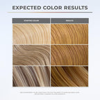 XMONDO Color Golden Blonde Color Depositing Mask & Semi-Permanent Hair Dye Super Gloss Infused with Bond Boosters for Nourishment, Revitalize & Repair, Vegan Formula, 8 Fl Oz