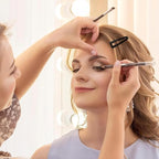 50 Pcs Double Grip Hair Clips Metal Snap Clips Women Barrettes for Hair Making, Salon Supplies(Black)