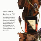 CYKLAR Perfume Oil Roll-On. Travel-Friendly Cedar Supreme Fragrance with Bergamot, Lavender, and Cedarwood. Long-Lasting Essential Oil Parfum for Women and Men. 0.5 Fl Oz Scented Rollerball Bottle