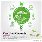 Fifth & Skin BOTANICAL Lipstick (CHERRY PLUM) | Made in USA | Vegan | Natural | Organic | Cruelty Free | Paraben Free | NO Lead | Moisturizing Color that's Good for your Lips!