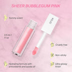 Ofra Lip Gloss - Glossip | Non Sticky, Ultra-Glossy Lip Gloss | Long Lasting Formula for a Smooth, Hydrated Finish | 3.5ml/1.1oz