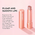 Lawless Forget the Filler Lip Plumping Line Smoothing Tinted Balm - Sweetie - Premium Tinted Lip Balm with Natural Ingredients to Plump and Smooth Lips for a Firmer, Fuller Look - 0.09 oz