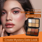 12 Colors Cream Concealer Palette, Long Lasting Full Coverage Correcting Concealer Palette Foundation Camouflage Makeup Contour Palette for or Under Eye Dark Circles, Acne Marks, Facial Spots