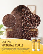 Samnyte Styling Cream, Non-greasy Travel Size Smoothing Cream for Women & Kids, Fragrance-Free Flyaway Control for Frizz & Baby Hair, Styling Products for Slick Back, Bun, Ponytail, Braiding