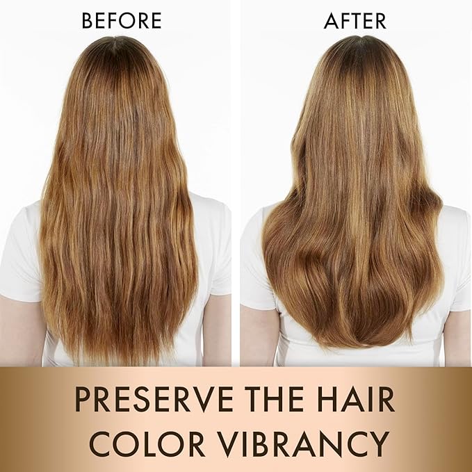 MOEHAIR Color Alive Shampoo | Moisturizing & Hydrating | Shampoo for Color-Treated Hair | Paraben & Sulfate Free | Rich in Safflower & Castor Oil | Controls Frizz (32 Fl. Oz)