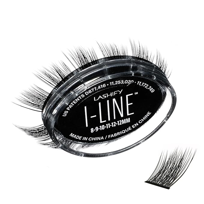 Lashify I-LineLong Pre-Mapped Gossamer, Easy DIY False Lashes to Create an Angled Look and Eyeliner Effect