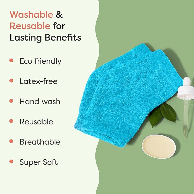 ZenToes Moisturizing Socks for Cracked Heel Treatment, Vitamin E, Olive Oil and Jojoba Oil Heel Socks, Stocking Stuffers for Women, Spa Self Care Gifts for Women (Fuzzy Blue, Wide Width)