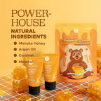 Luseta Manuka Honey Shampoo & Conditioner Set Hydrate & Repair for Dry and Dull Hair Adds Shine & Restore Softness Moisturizing for Damaged Hair 1.01oz*2