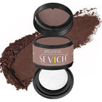 Sevich Hairline Powder - Root Touch Up Instantly Hair Color for Thinning Gray Coverage - Bald Spot Concealing Hair Powder for Women & Men - 48Hour Waterproof & Sweatproof - Auburn