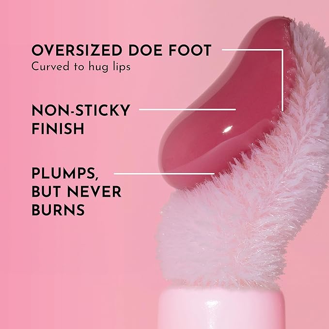 Lawless Women's Forget The Filler Lip Plumper Line Gloss, Velvet, Pink, 0.11 Fl Oz (Pack of 1)