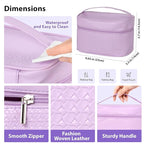 Christmas Gifts for Women, Lavender 33 Pcs Spa Bath & Body Gift Set, Face Sheet Mask Skin Care, Hydrogel Mask, Lip Gloss, Cosmetic Bag, Face Serum, Necklace, Cleanser, Gua Sha, Mother Day, Birthday