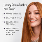 Madison Reed Radiant Hair Color Kit - 6RR Medium Vibrant Cayenne Red (Savona Scarlet) Vivid Color Permanent Hair Dye, PPD-Free & Ammonia-Free, 1 Pack