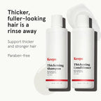 Keeps Men’s Hair Loss Shampoo & Conditioner with Biotin - Anti-Thinning & Hair Growth Products for Men - DHT Blocker with Saw Palmetto & Caffeine for Fuller, Thicker Looking Hair - Color-Safe