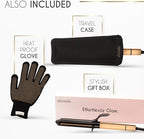 ELLA BELLA® Curling Iron 1.5" • Professional Hair Curler • 1.5 inch Curling Iron • Ceramic Curling Irons • Transform Your Look in Seconds • Suitable for All Hair Types • Say Goodbye to Heat Damage