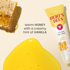 Burt's Bees Stocking Stuffers, Rescue Lip Relief, Honey Vanilla, Hydrating Lip Balm for Dry Cracked Lips, with Responsbily Sourced Beeswax and Shea Butter, 100% Natural Origin, 1 Squeezy Tube, 0.35oz
