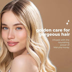 Luseta Manuka Honey Trio Hair Care Set Moisturizing Shampoo and Conditioner Set and Hair Serum Intense Hydration for Dry Hair For Ultimate Shine & Softness