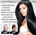 Hair Dye Color Shampoo (7 Colors Available to Choose) 500mL each (DARK BROWN, 500mL)