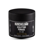 KUSCHELBAR Matte Hair Pomade for Men | Medium Hold | Matte Finish | Hair Wax with Kaolin Clay & Beeswax | Natural Look | Botanical Extracts | Nourishing, Non-Greasy Styling | 3,38 fl.oz.