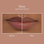 Thrive Causemetics Impact-FULL Smoothing Lipstick, Moisturizing Lip Makeup Essential with Vitamin, Lightweight Creamy Lipstick for Women, Long Lasting, Vegan, Shade Sissy (Light Pink Neutral)