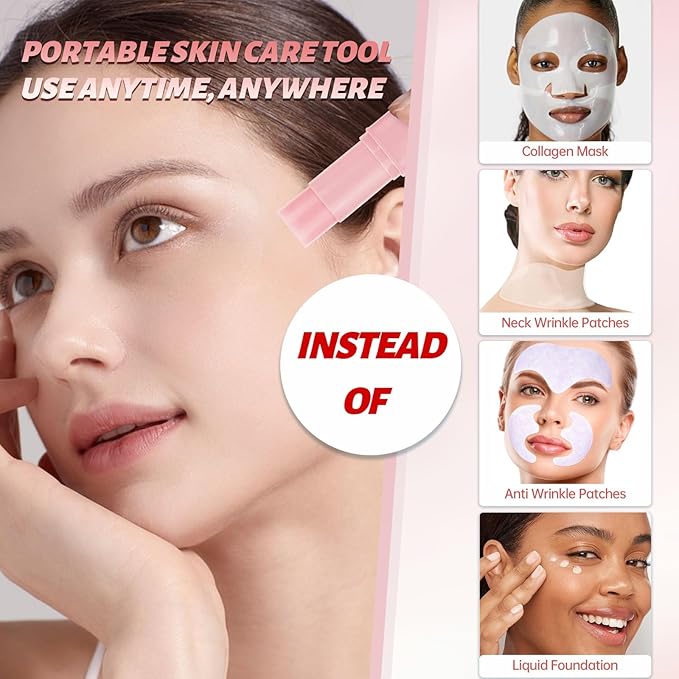 Peunitory Eye Balm Stick,Under Eye Cream Anti-Wrinkle Firming Treatment | Dark Circle Brightener | Hydrating (0.32oz)