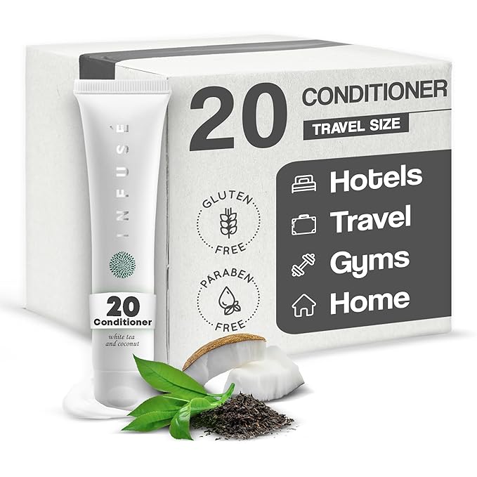 Infuse Travel-Size Hotel Conditioner, 1 oz. (Case of 20)