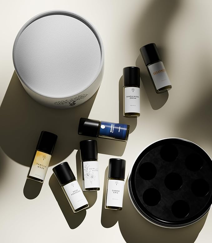 Eternal perfume Oils Roll on Travel Size perfumes for women Mini Mist Gift Set 7 Piece Collection perfume for men unisex Long Lasting perfumes set for womens 7 x 3 ml/0.17 FL Oz Gift Set for Women