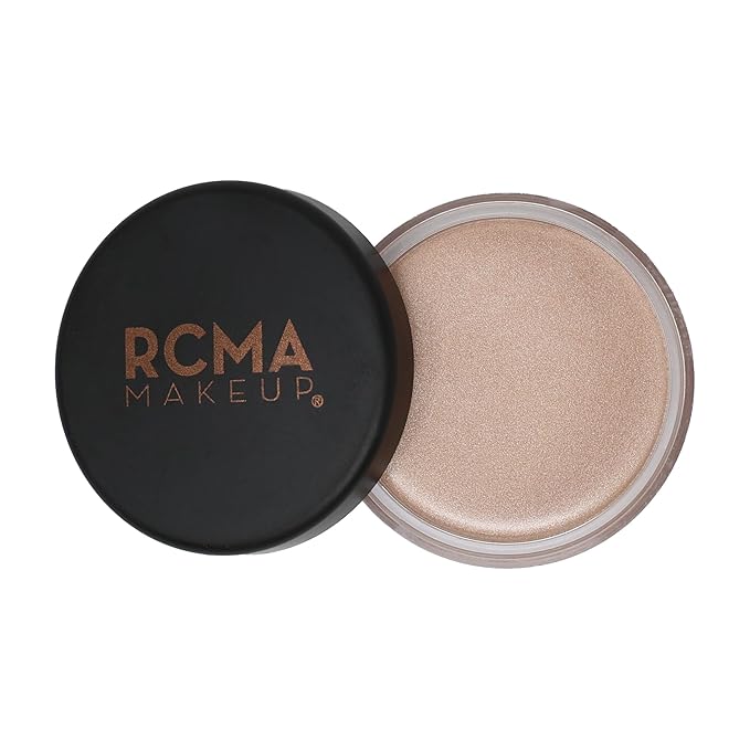 RCMA Makeup Summer Lights Illuminating Balm – Buildable Highlight for Face, Eyes & Body – Lightweight Texture – Sheer Radiance for All Skin Tones – Vegan & Cruelty-Free (0.5 oz) (SUN-KISSED)