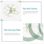 100pcs Under Eye Pads Disposable Cucumber Print Non-Woven Eye Patches Eyelash Pad DIY Eye Care Tool for Home Travel and Salon