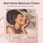 Jelly Gel Nail Polish Set 6 Colors Neutral Sheer Milky White Nude Pink Gel Polish Kit Translucent Soak off Uv Nail Gel Diy Manicure 2024 New Nail Trend Nail Polish Gifts for Mom