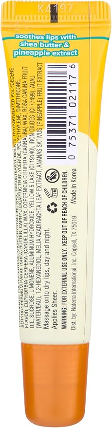 Tree Hut Sugarlips Lip Butter, Lock in Moisture & Nourish Skin for Full, Hydrated Lips, Essential Lip Care, 0.52 Fl oz.