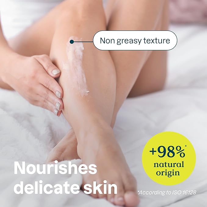 ATTITUDE Body Lotion for Sensitive Skin with Oat, EWG Verified, Dermatologically Tested, Vegan, Vanilla Cream Scent, 8 Fl Oz