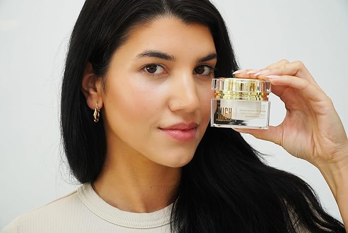 Intense Repair Eye Cream Lightweight Retinol, Peptides & Vitamin C Formula for Dark Circles, Puffiness & Fine Lines – Anti-Aging, Paraben-Free & Cruelty-Free