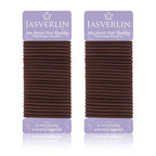 Elastic Hair Ties Ponytail Holders for Thick Hair Women Girls Men Non-Slip Breakage Damage Tangle Free Hair Accessories 4mm 50 Pieces (Auburn)