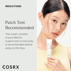 COSRX Retinol 0.3% Cream, 0.67 Oz, Anti-aging Eye & Neck Cream with Retinoid Treatment to Firm Skin, Reduce Wrinkles, Fine Lines, Signs of Aging, Gentle Daily Korean Skin Care, Stocking Stuffers