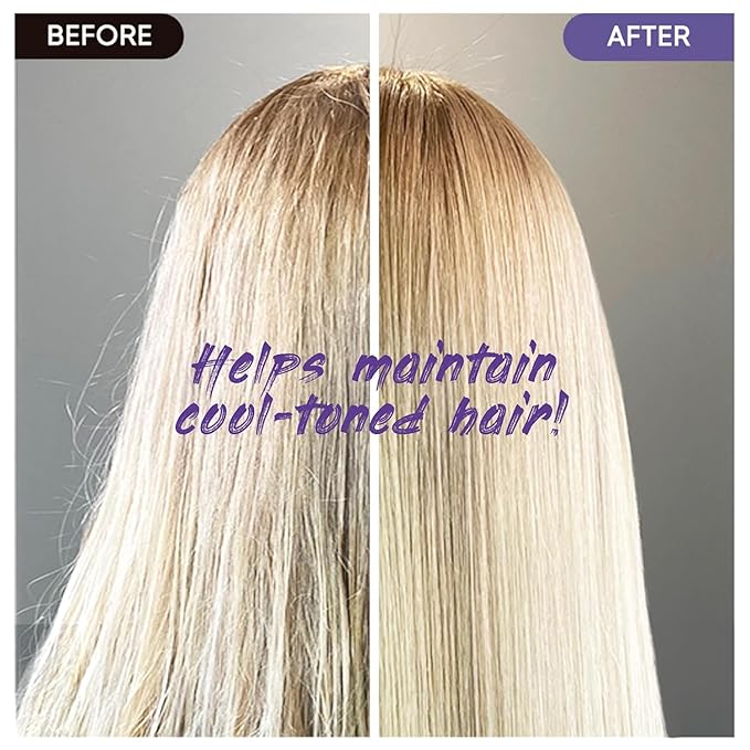 Purple Toning Shampoo Bar 2.0 - Hydrating & Moisturizing Natural Hair Soap for Hair Color & Scalp Nourishment - Solid Shampoo for All Hair Types (120g, 4.23oz)