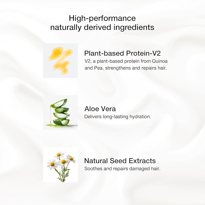 GK HAIR Shield Conditioner 22 Fl Oz – UV Protection for Color Hair, Aloe Vera & Argan Infused, Sulfate and Paraben Free, Repairs Damage, Boosts Shine, Hydrating & Vegan