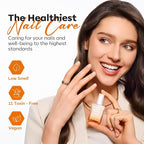 modelones Nail Strengthener Clear Nail Polish strengthener and growth Nail Repair for Damaged Nails Hardener Extra Strong and Growth Natural Nail Care Gifts for Women Concealer Polsih 15ml