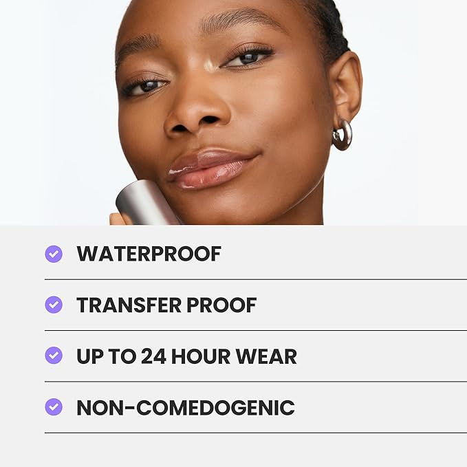 Wonderskin Hyper Bond All-Day Stay Serum Foundation – Waterproof, Transfer-Proof, 24HR Longwear Face Makeup with Niacinamide & Hyaluronic Acid – Lightweight, Natural Finish (Soul)