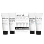 MARLOWE. Travel Essentials Kit, No. 103 Body Wash, No. 002 Body Lotion, No. 122 Facial Scrub & No. 123 Facial Moisturizer, Hydrating, Exfoliating & Nourishing Skin Care Set for All Skin Types