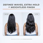 XMONDO Hair Wavetech Extra Hold Wave Foam - Vegan Formula with Pro-Vitamin B5 and Anti-Frizz Nutrients to Fight Static, Control Frizz, and Enhance Your Wavy Hair, 6.7 Fl Oz 1-Pack