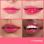 Laka Fruity Glam Tint, 4.5g/0.15oz, Glowing Lip Stain with Wide Color Spectrum, Hydrating & Lightweight Texture, Long-Lasting Bold Stain, Non-Sticky, Vegan, K-Beauty (#119 Dreaming)