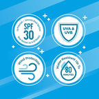 Carmex Weather Guard Moisturizing Lip Balm Stick, SPF 30 Sunscreen Broad Spectrum, 6 Count (6 Packs of 1)